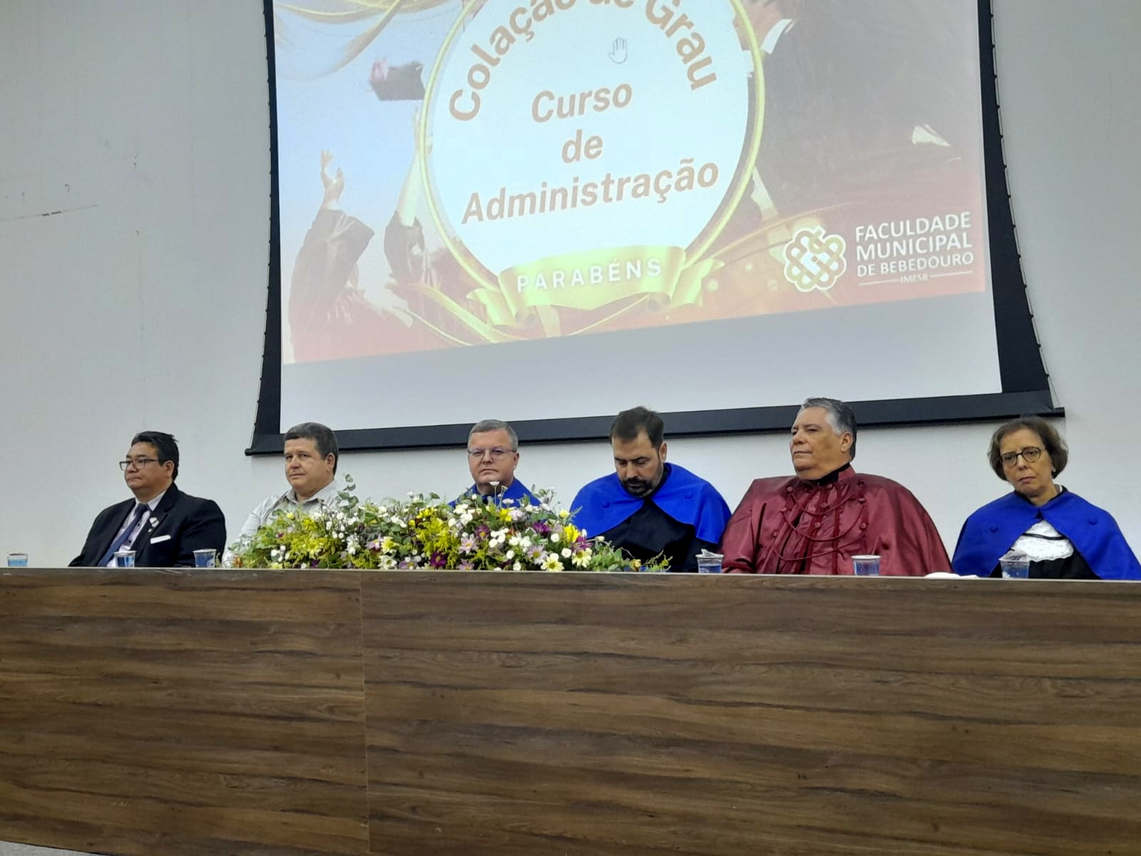Formatura da 33ª turma de Administração